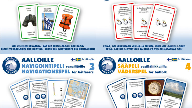 Ett kompakt kunskapsspelspaket för alla som rör sig på vattnet!
